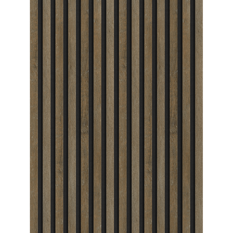Mexen Lam-F akusztikai fali lamellák 275 x 31,5 cm, 6 mm filc, Espresso Tölgy - S105-275317-2812-065