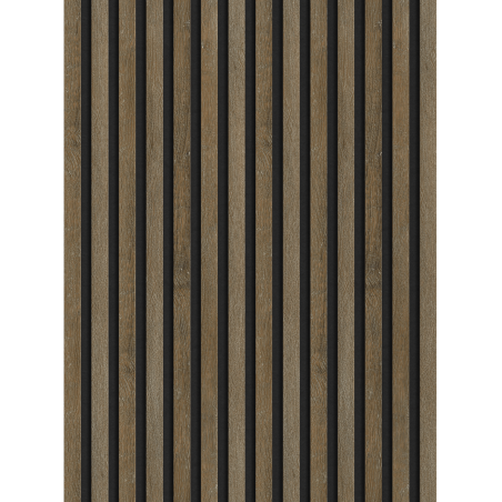 Mexen Lam-F akusztikai fali lamellák 275 x 31,5 cm, 6 mm filc, Espresso Tölgy - S105-275317-2812-065