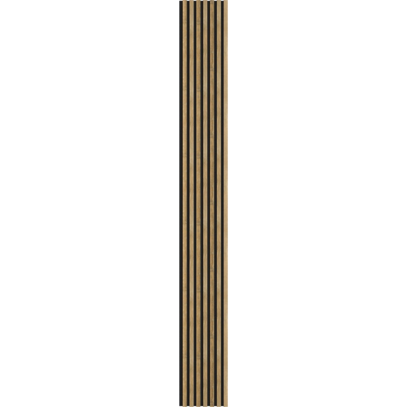 Mexen Lam-F akusztikus fali panelek 275 x 31,5 cm, 6 mm filc, Mézes Tölgy - S105-275317-2812-066