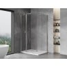 Mexen Mist T cabină de duș basculantă 100 x 120 cm, transparent, crom - 8A4T-100-120-01-00