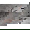 Cabină de duș cu ușă batantă Mexen Mist T 80 x 80 cm, transparent, cupru periat - 8A4T-080-080-65-00