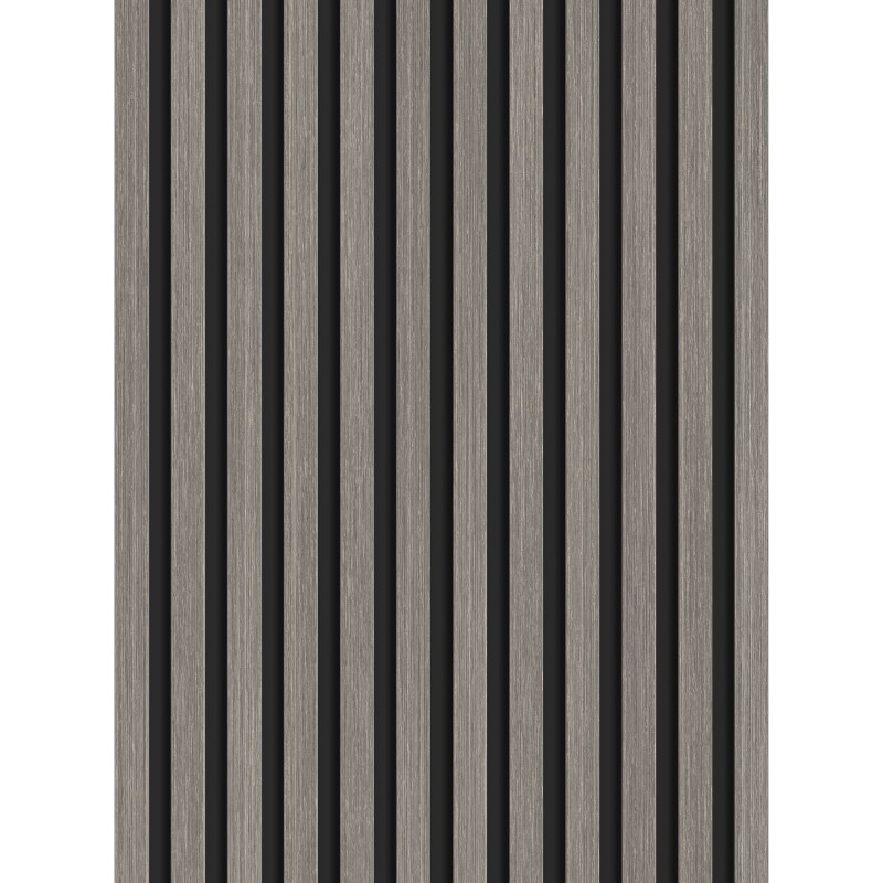Mexen Lam-B fali falak 275 x 30 cm, 4 mm HDF lap, műszaki furnér, Ezüst Tölgy - S100-275307-3015-007