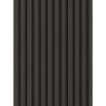 Mexen Lam-F akusztikus falécek 275 x 30 cm, 8 mm-es filc, technikai furnér, Ezüst Dió - S105-275307-3015-009