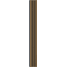 Mexen Lam-F akusztikus falpanelek 275 x 30 cm, 8 mm filc, műszaki furnér, Arany Teak - S105-275307-3015-014