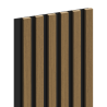 Mexen Lam-B falpanel fali 275 x 30 cm, HDF lap 4 mm, technikai furnér, Arany Teak - S100-275307-3015-014