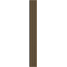 Mexen Lam-B falpanel fali 275 x 30 cm, HDF lap 4 mm, technikai furnér, Arany Teak - S100-275307-3015-014