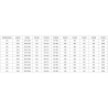 Mexen Mist 140 cm-es balra nyíló zuhanyajtó, fekete rács, fekete - 8A4-140-001-70-77-L