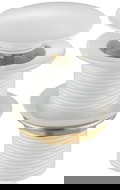 Mexen scurgere clic-clac rotundă, albă - 79910-20