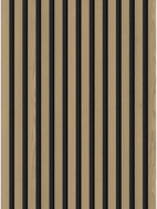 Mexen Lam-F lamele șcienne acustice 275 x 30 cm, fetru 8 mm, furnir tehnic, Stejar Nobil - S105-275307-3015-004