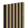Mexen Lam-F lamele de perete acustice 275 x 30 cm, fetru 8 mm, furnir tehnic, Stejar Nobil - S105-275307-3015-004
