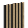 Mexen Lam-B fali lamellák 275 x 30 cm, 4 mm HDF lemez, technikai furnér, Nemes Tölgy - S100-275307-3015-004