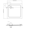 Mexen Pretoria cabină de duș cu deschidere batantă 80 x 80 cm, transparentă, neagră + cădiță Flat, neagră - 852-080-080-70-00-4?