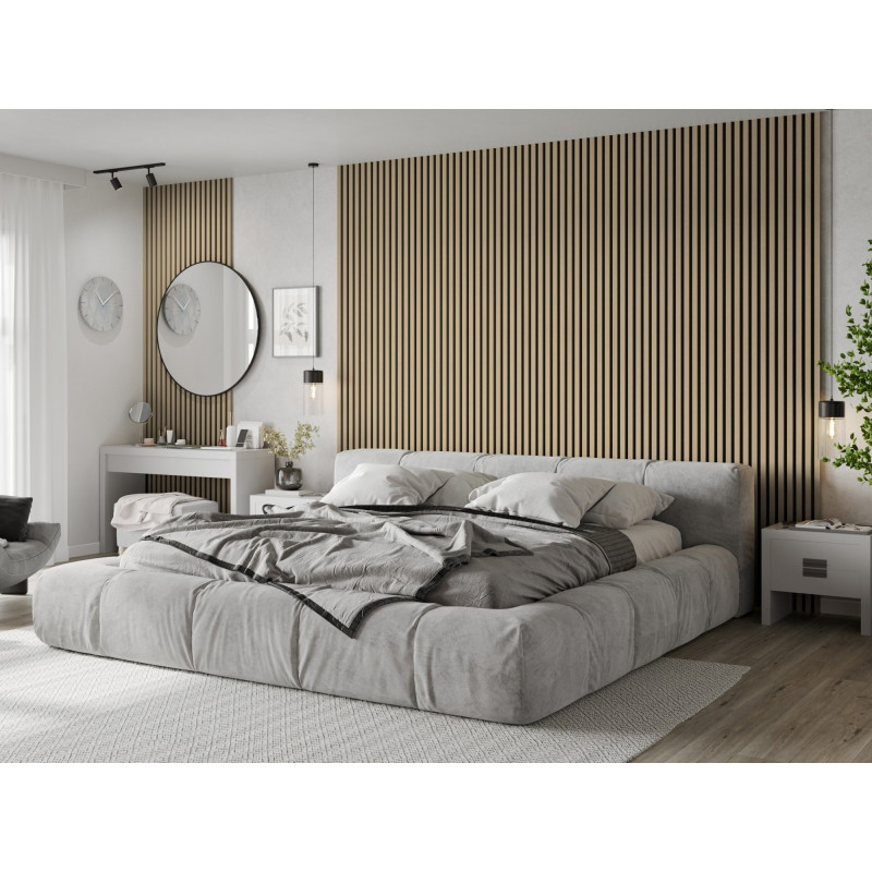 Mexen Lam-B fali panelek 275 x 30 cm, 4 mm-es HDF lap, technikai furnér, Homok Tölgyfa - S100-275307-3015-001