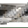 Mexen Lam-B falburkolat, 275 x 30 cm, 4 mm HDF lap, műszaki furnér, Acél Tölgy - S100-275307-3015-006