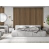 Mexen Lam-B fali panelek 275 x 30 cm, 4 mm HDF lap, technikai furnér, Világos Dió - S100-275307-3015-017