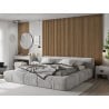 Mexen Lam-B fali panelek 275 x 30 cm, 4 mm HDF lap, technikai furnér, Világos Dió - S100-275307-3015-017