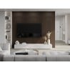 Mexen Lam-B falapú falemezek 275 x 30 cm, 4 mm HDF lap, technikai furnér, Paliszander diófa - S100-275307-3015-021