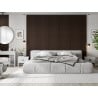 Mexen Lam-B fali panelek 275 x 30 cm, 4 mm HDF lemez, műszaki furnér, Barna Ében - S100-275307-3015-022