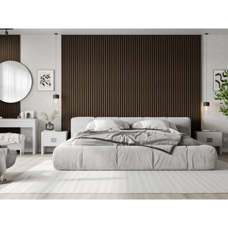 Mexen Lam-B fali falakra 275 x 30 cm, 4 mm HDF lap, technikai furnér, Égetett Dió - S100-275307-3015-024
