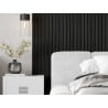 Mexen Lam-B fali panelek 275 x 30 cm, 4 mm HDF lemez, technikai furnér, Fekete Ezüst Tölgy - S100-275307-3015-025