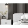 Mexen Lam-F lamele de perete acustice 275 x 30 cm, fetru 8 mm, furnir tehnic, Stejar Oțel - S105-275307-3015-006
