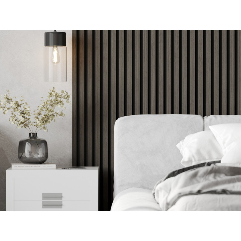 Mexen Lam-F lamele de perete acustice 275 x 30 cm, fetru 8 mm, furnir tehnic, Stejar Onix - S105-275307-3015-010