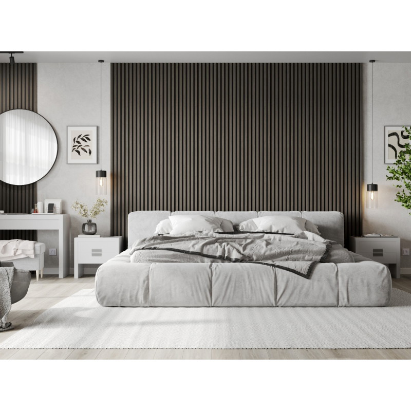 Mexen Lam-F lamele de perete acustice 275 x 30 cm, fetru 8 mm, furnir tehnic, Stejar Onix - S105-275307-3015-010