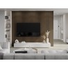 Mexen Lam-F lamelele de perete acustice 275 x 30 cm, fetru 8 mm, furnir tehnic, Nuc Cacao - S105-275307-3015-018