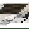 Mexen Lam-F akusztikus fali lécek 275 x 30 cm, 8 mm filc, műszaki furnér, Királyi Ében - S105-275307-3015-020