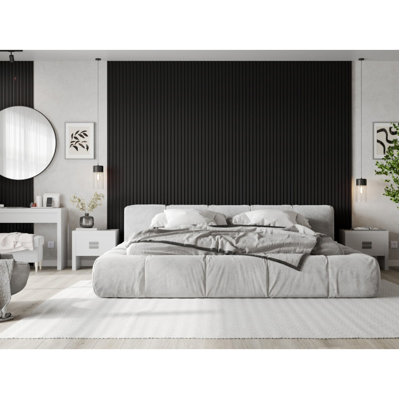 Mexen Lam-B lamele de perete 275 x 31,5 cm, placă HDF 4 mm, Negru Lucios - S100-275317-2812-055