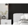 Mexen Lam-B lamele de perete 275 x 31,5 cm, placă HDF 4 mm, Negru Lucios - S100-275317-2812-055