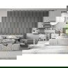 Mexen Lam-B fali lamellák 275 x 31,5 cm, HDF lap 4 mm, Ezüst - S100-275317-2812-056