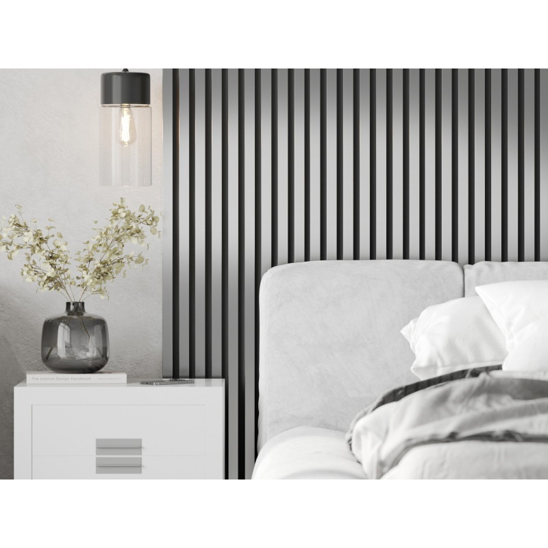 Mexen Lam-B lamele de perete 275 x 31,5 cm, placă HDF 4 mm, Argintiu - S100-275317-2812-056