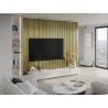 Mexen Lam-B fali lamellák 275 x 31,5 cm, 4 mm HDF lap, Arany - S100-275317-2812-057