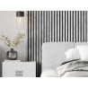 Mexen Lam-B fali panelek 275 x 31,5 cm, HDF lap 4 mm, Fehérített Tölgy - S100-275317-2812-064