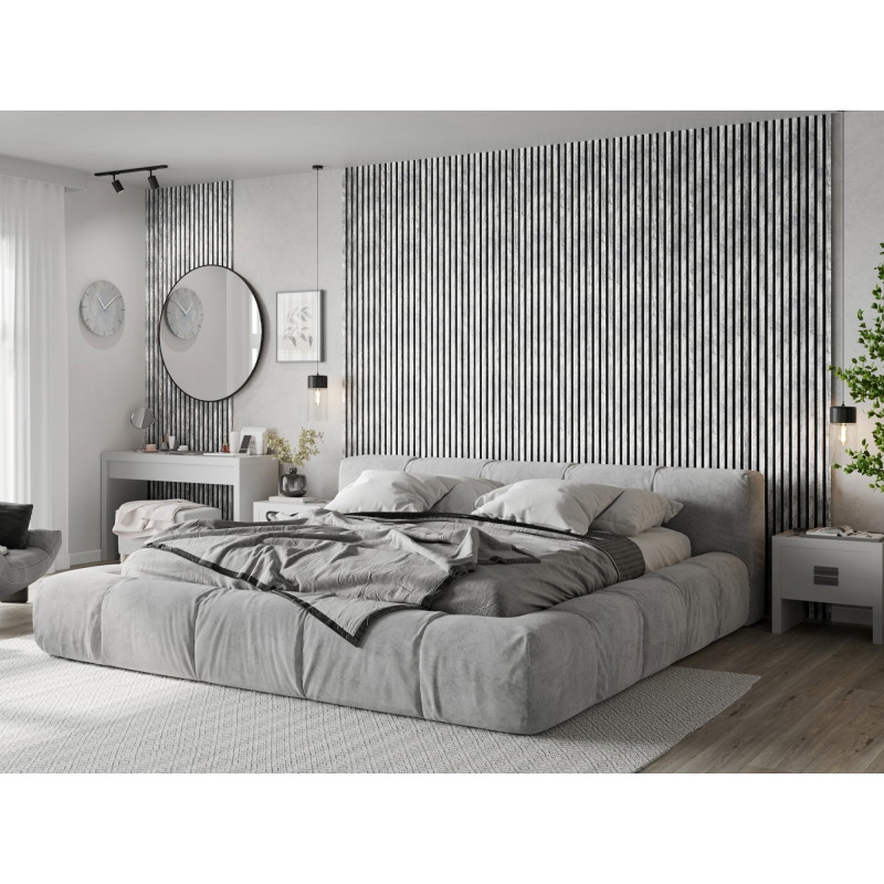 Mexen Lam-B fali panelek 275 x 31,5 cm, HDF lap 4 mm, Fehérített Tölgy - S100-275317-2812-064