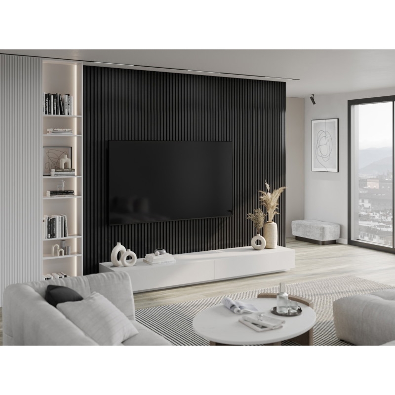 Mexen Lam-F lamele de perete acustice 275 x 31,5 cm, fetru 6 mm, In Negru - S105-275317-2812-069