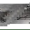 Mexen Mist T cabină de duș cu ușă batantă dreapta 100 x 110 cm, grilaj negru, negru - 8A4T-100-110-70-77-P