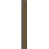 Mexen Lam-B falpanel minta, HDF lemez 4 mm, technikai furnér, Arany Teak - S100-014-S