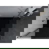 Mexen Pretoria cabină de duș pivotantă 70 x 70 cm, grafit, crom + cadă de duș Flat, negru - 852-070-070-01-40-4070