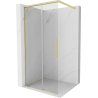 Mexen Rox panou de duș Walk-in 110 x 200 cm, transparent 8 mm, auriu periat - 8C2-110-003-55-00