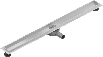 Mexen Flat 360 függőleges, forgó zuhanyfolyóka váza  100 cm, Króm - 1040100