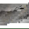 Mexen Mist Duo cabină de duș cu ușă pivotantă 95 x 80 cm, transparent, auriu - 8A4-095-080-50-00