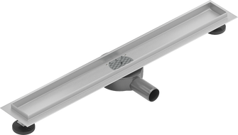 Mexen Flat 360 függőleges, forgó zuhanyfolyóka váza  70 cm, Króm - 1040070