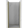 Mexen Pretoria ușa de duș cu balamale 100 cm, Transparent, Auriu - 852-100-000-50-00