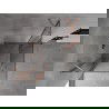 Mexen Mist Duo zuhanykabin ajtó 115 x 115 cm, átlátszó, kefe bronz - 8A4-115-115-65-00