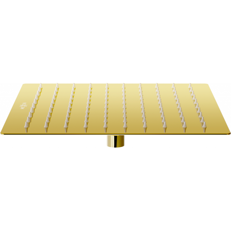 Mexen Slim 25 x 25 cm-es zuhanyfej, arany - 79125-50