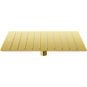 Mexen Slim zuhanyfej 25 x 25 cm, arany - 79125-50
