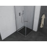Mexen Pretoria Cabină de duș dublă cu ușă batantă 100 x 100 cm, transparentă, crom - 852-100-100-02-00