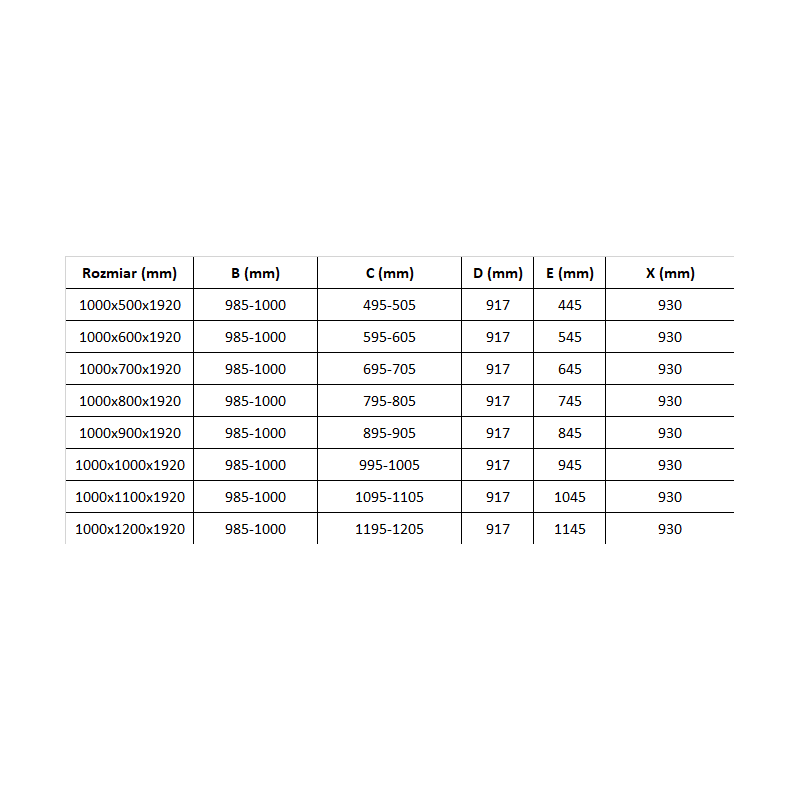 Mexen Pretoria nyitható zuhanykabin 100 x 90 cm, grafit, króm - 852-100-090-01-40